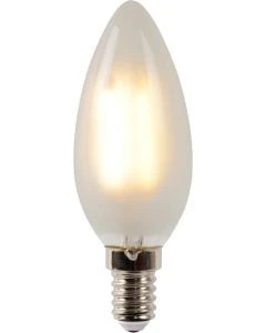 Lucide C35 - Filament lamp - 3,5 cm - LED Dimb. - E14 - 1x4W 2700K - mat