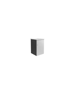 ContainerBox Alex Variant 3.1 zijwanden donkergrijs metallic, deur en dak in zilver metallic