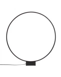 Tafellamp Luminous Circle zwart