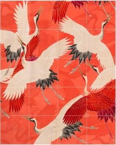 Kimono with Cranes - Small