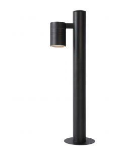 Lucide ARNE-LED - Sokkellamp Buiten - 6,3 cm - LED - GU10 - 1x5W 2700K - IP44 - Zwart