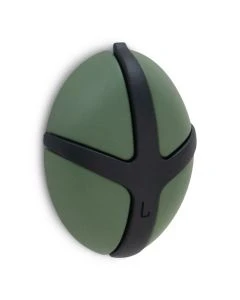 Wandkapstok Tick groen/zwart