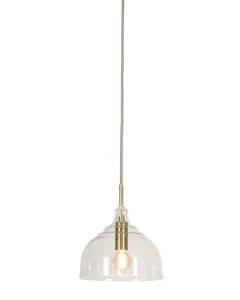 It's about Romi Brussels hanglamp rond clear/gold