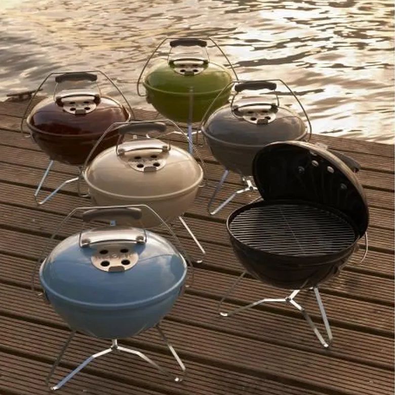 Houtskoolbarbecue Smokey Joe Premium zwart