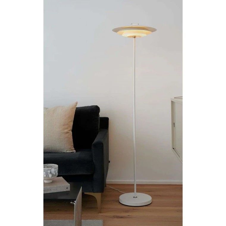 Vloerlamp Bretagne wit