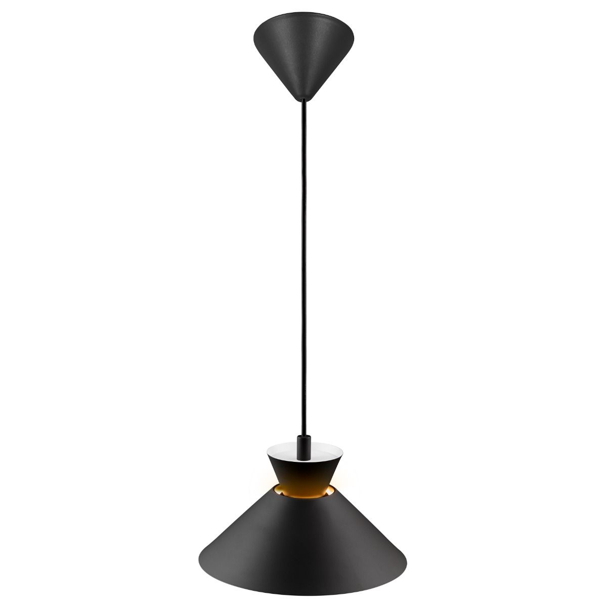 Hanglamp Dial 25 zwart