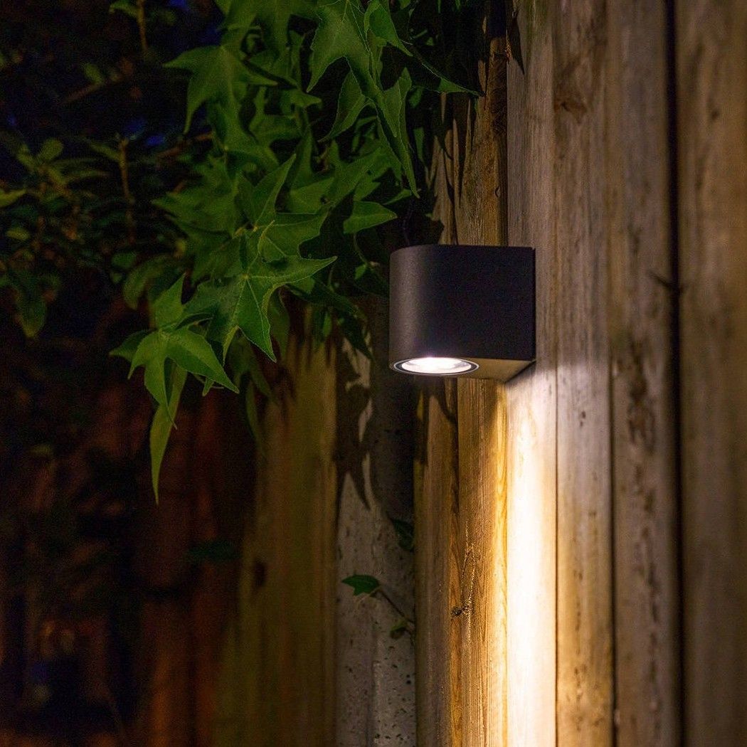 Garden Lights Wandlamp Gilvus Zwart 12V