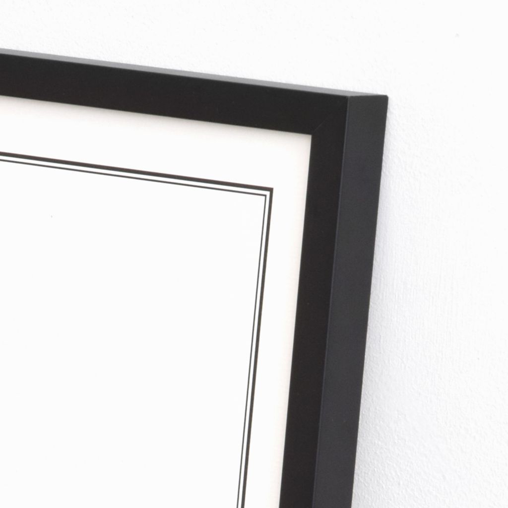 Houten frame zwart 40 x 50 cm