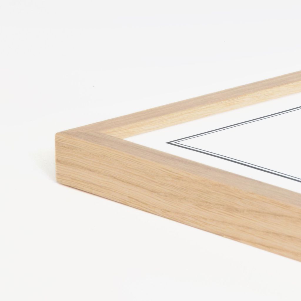 Eiken houten frame 21 x 30 cm