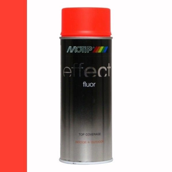 Deco Effect fluorescerende lak rood oranje 400 ml