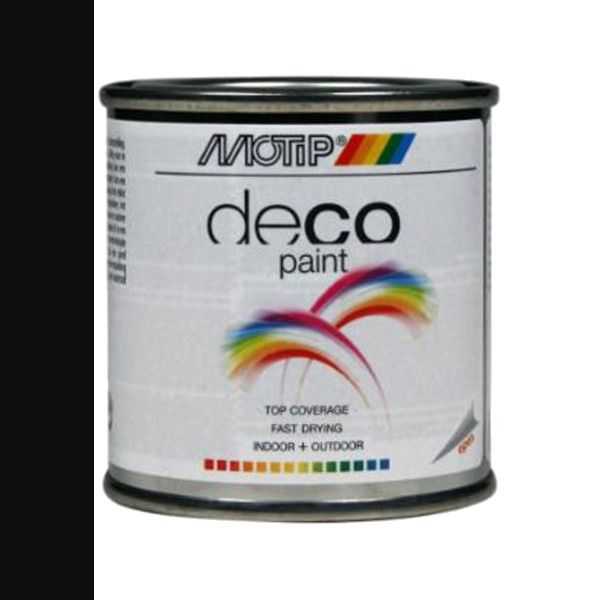 Deco Paint hg diep zwart 100 ml