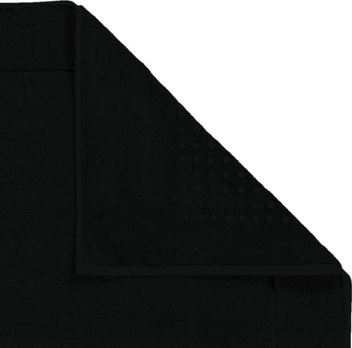 Badmat London 60 x 60 zwart