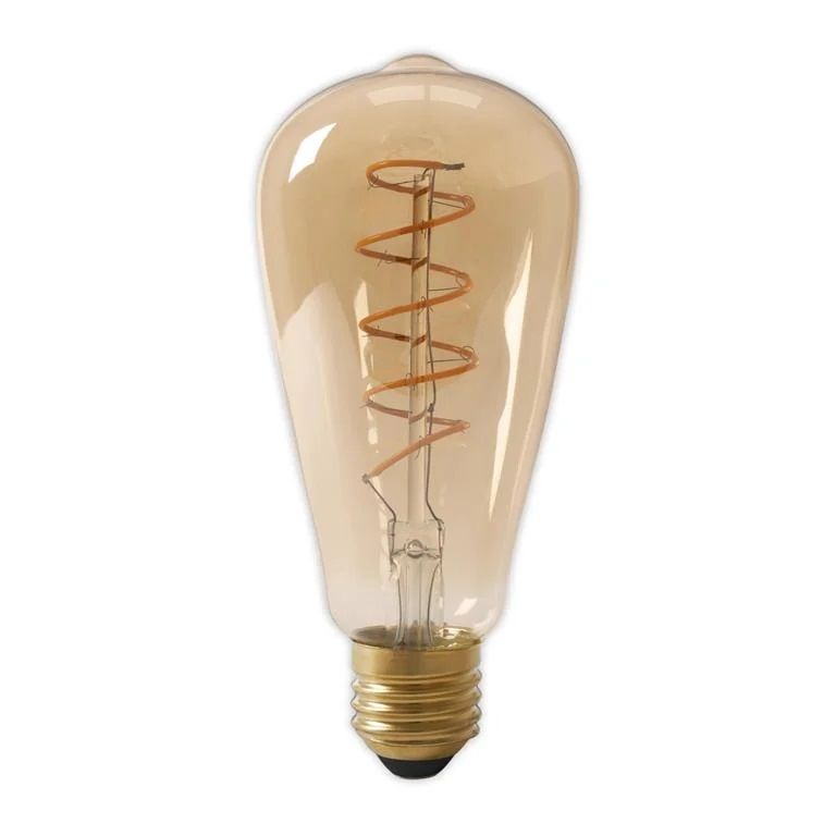 LED volglas Flex filament rustieklamp goud