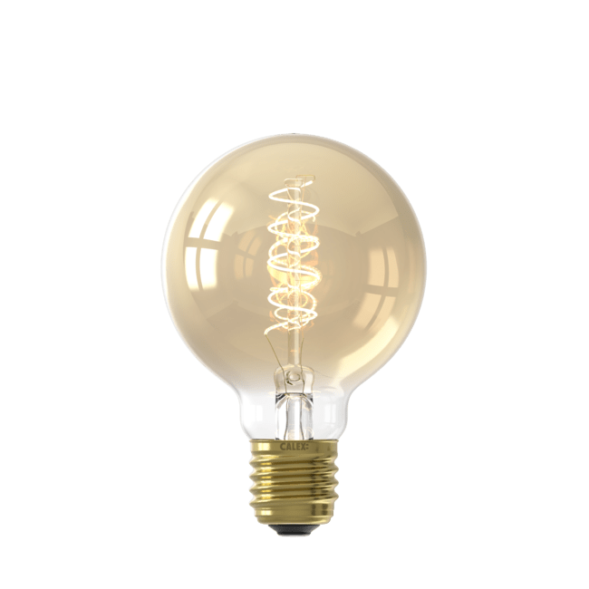 LED volglas Flex filament globelamp goud