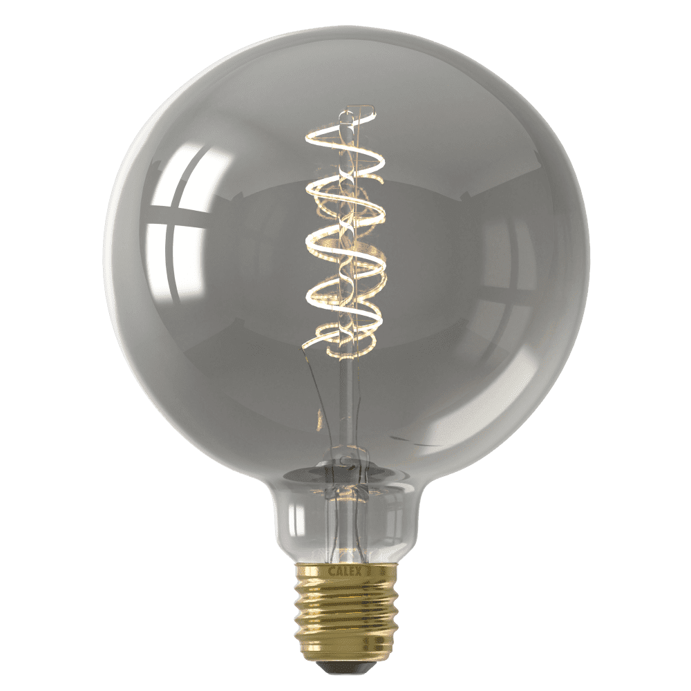 LED volglas Flex filament globelamp titanium