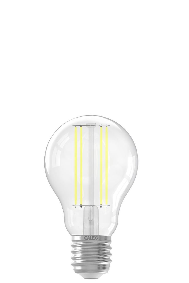 Calex led volglas filament standaardlamp 220-240v 22w 470lm e27 a60 helder 3000k label a