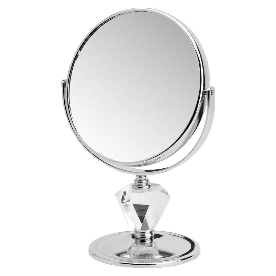 Make-up spiegel diamant 15 cm 10x vergroting