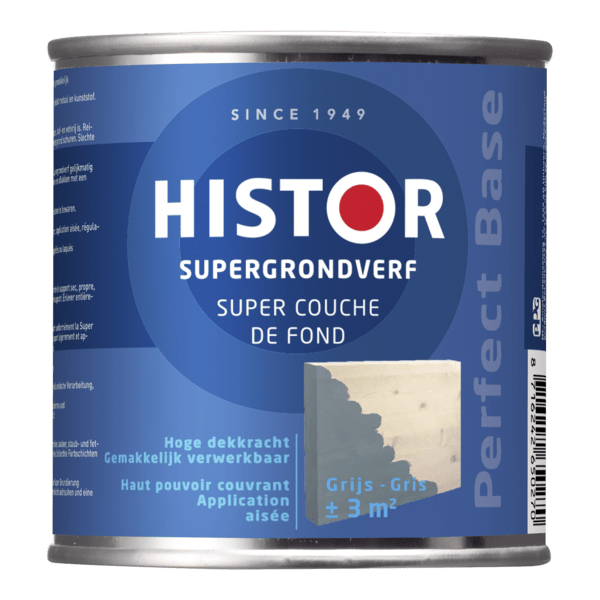 Perfect Base supergrondverf grijs 250 ml
