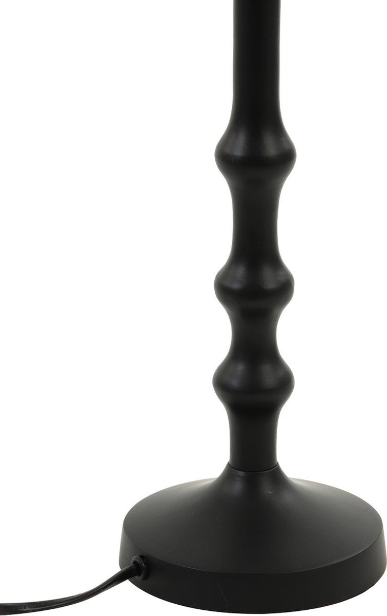 Lampvoet SEMUT mat zwart Ø12x43 cm