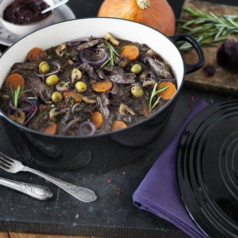 Bourgogne braadpan 32 cm zwart
