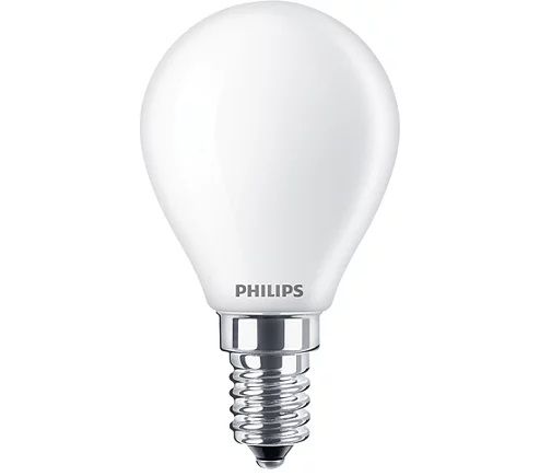 Philips Led kogellamp Mat  60 W  E14  warmwit licht