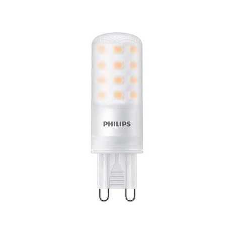 Philips Led capsule transparant  40 W  G9  dimbaar warmwit licht