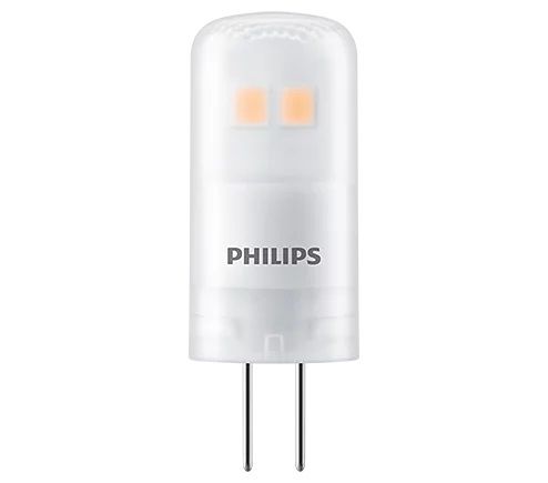 Philips Led capsule transparant  10 W   G4  warmwit licht