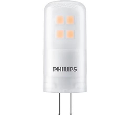 Philips Led capsule transparant  28 W  G4  warmwit licht
