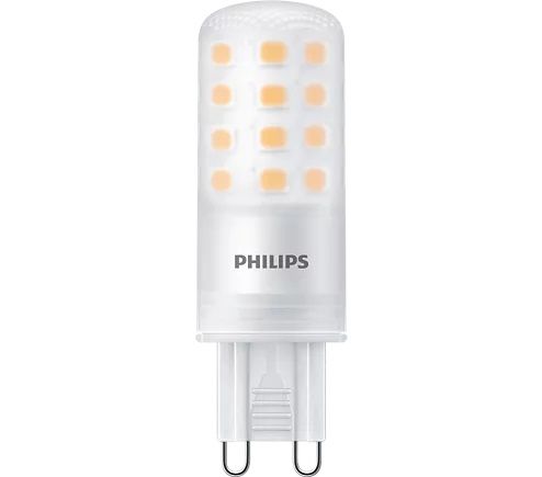 Philips Led capsule transparant  60 W  G9  warmwit licht