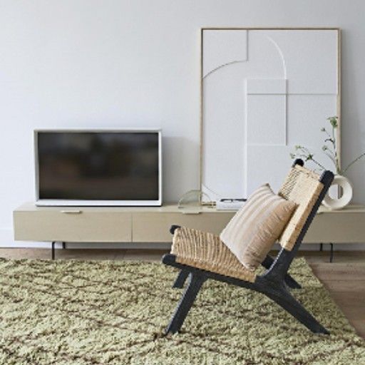 Tv-meubel houtnerf 167 cm zand