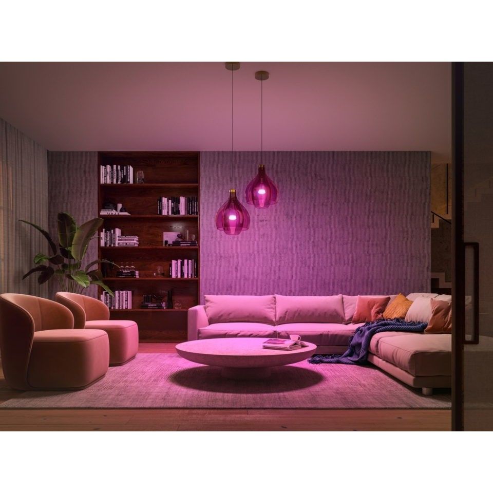 Philips Hue White and color ambiance A60 E27 2-pack