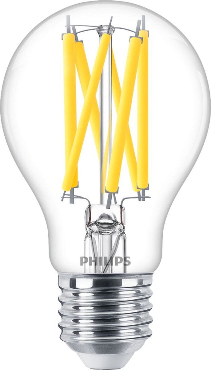 Philips Led Lamp transparant  100 W  E27  dimbaar warmwit licht