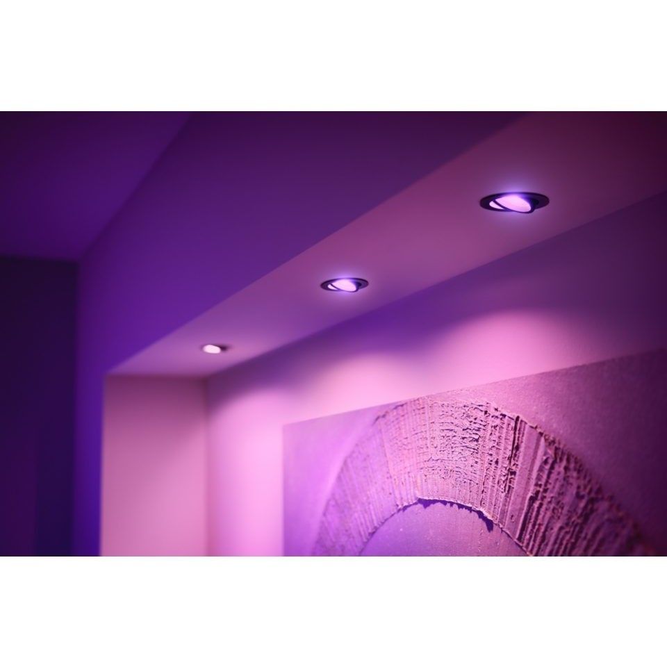 Philips Hue Centura inbouwspots 3-pack zwart