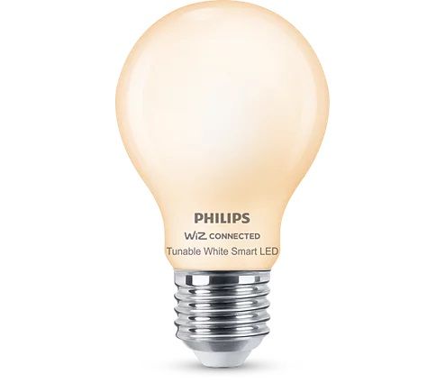 Philips Smart Led Lamp  Slimme LedVerlichting  Warm tot koelwit Licht  E27  60W  Mat  WiFi