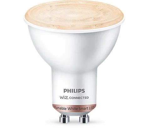 Philips Smart Led Spot  Slimme LedVerlichting  Warm tot koelwit Licht  GU10  50W  WiFi