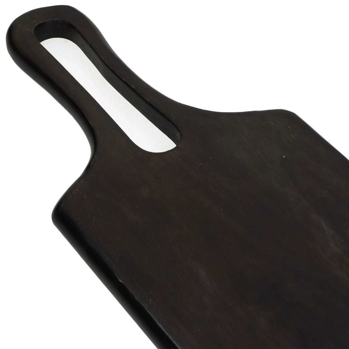 Serveerplank 57x15 cm zwart hout