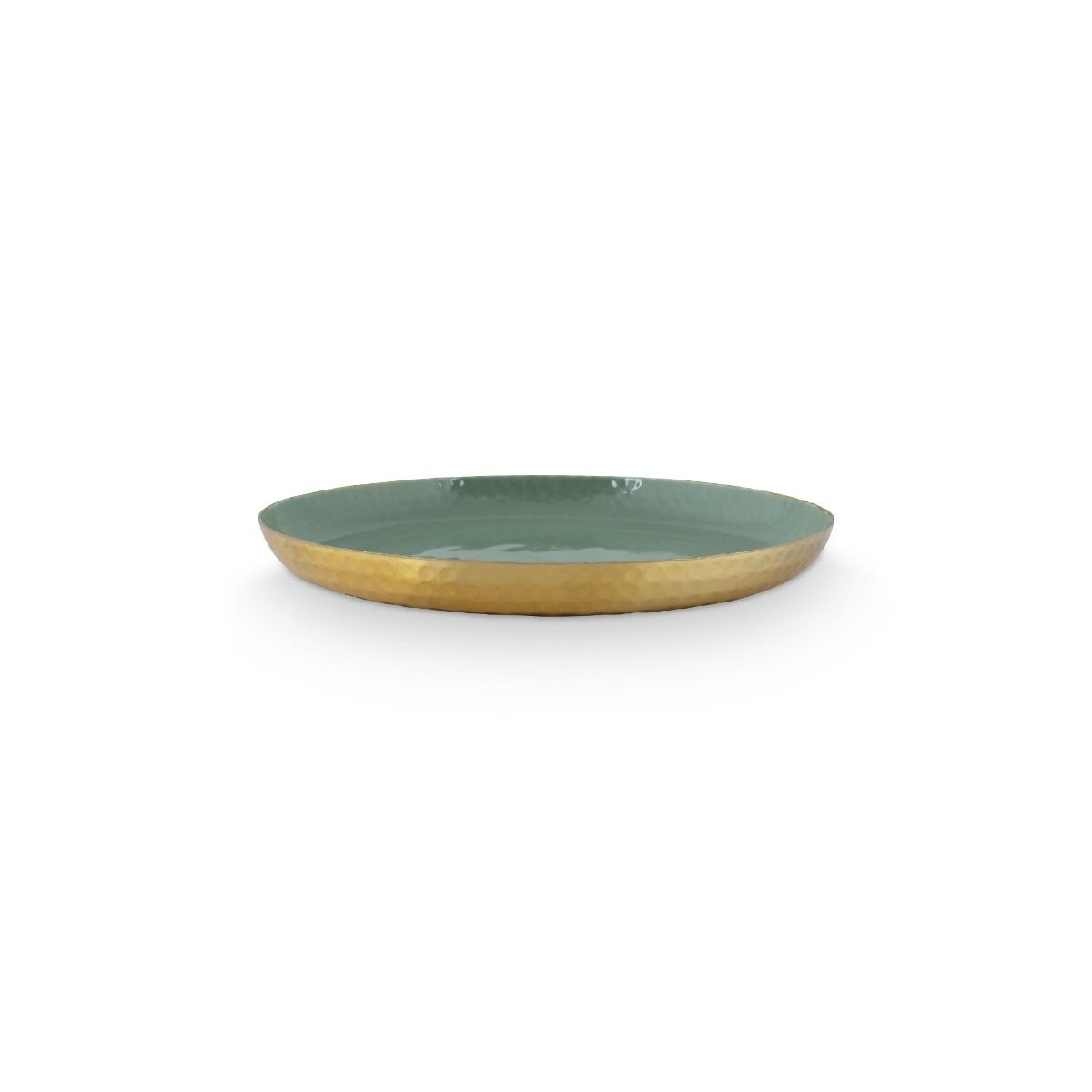 Dienblad rond Home Deco lichtgroen 30cm