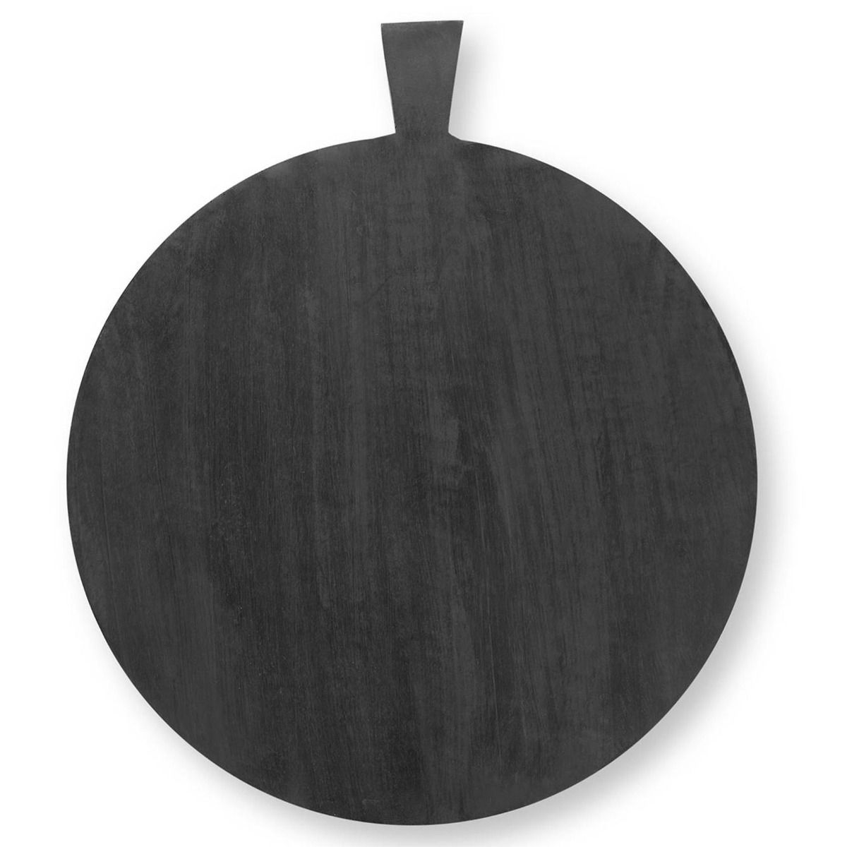 Serveerplank met hendels zwart 52x45x1,5cm