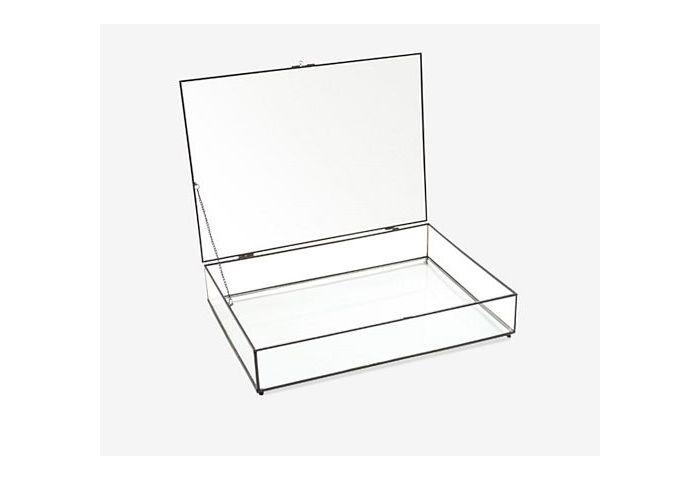 Box Glass with Black 42x33x9cm