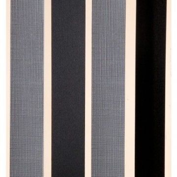 Vliegengordijn Linten hQ zilver/zwart 90 x 220 cm