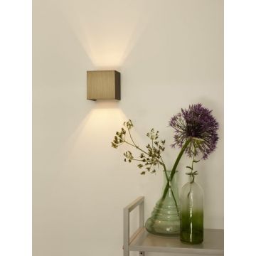 Lucide XIO Wandlamp LED Dimb. Roest bruin