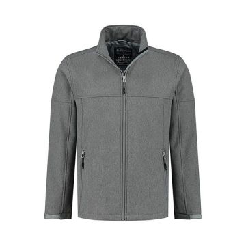 Gevoerde softshell jas Odense Ashgrey XXL