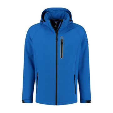 Softshell jas Kevan Blue S