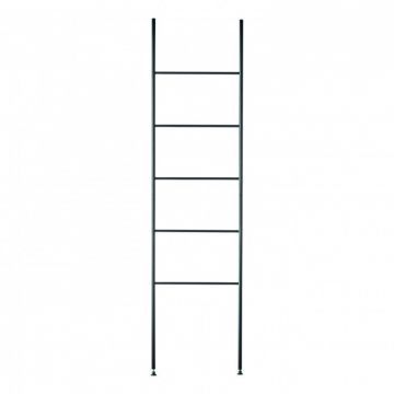 Handdoekladder Icon zwart