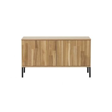 New gravure tv meubel 100 cm eiken blanke lak