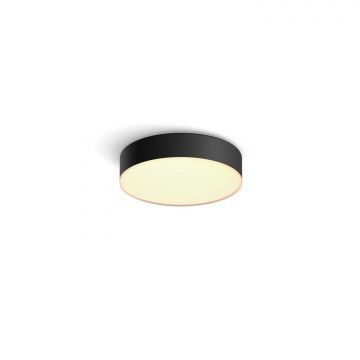 Philips Hue Enrave kleine plafondlamp met Dimmer Switch zwart