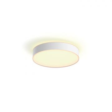 Philips Hue Enrave middelgrote plafondlamp met Dimmer Switch wit
