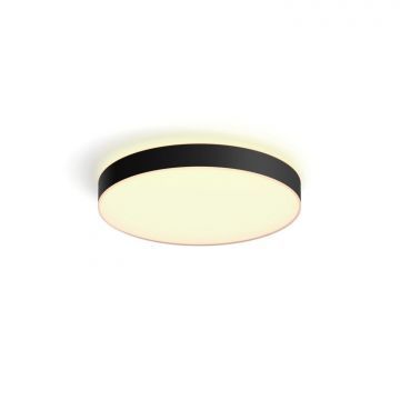 Philips Hue Enrave extra grote plafondlamp met Dimmer Switch zwart