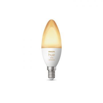 Philips Hue kaarstlamp White ambiance E14