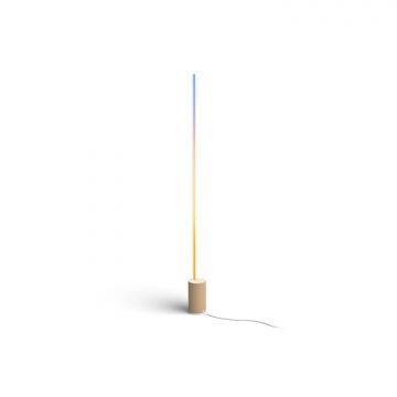 Philips Hue Gradient Signe Vloerlamp Hout